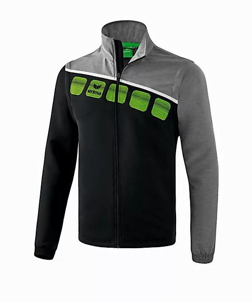 Erima Sweatjacke 5-C Jacke mit abnehmbaren Ärmeln Polyester günstig online kaufen