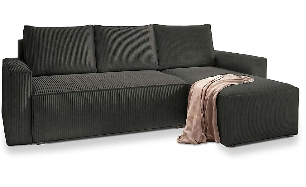 MASSENO Ecksofa mit Schlaffunktion Potaro ¦ grau ¦ Maße (cm): B: 230 H: 85 günstig online kaufen