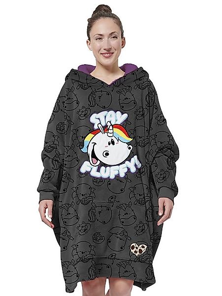 United Labels® Kapuzenpullover Pummeleinhorn Oversize Cozy Hoodie Übergroße günstig online kaufen