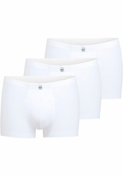 bugatti Boxershorts "Oslo" 3er Pack, weich, basic, eng, atmungsaktiv, breit günstig online kaufen