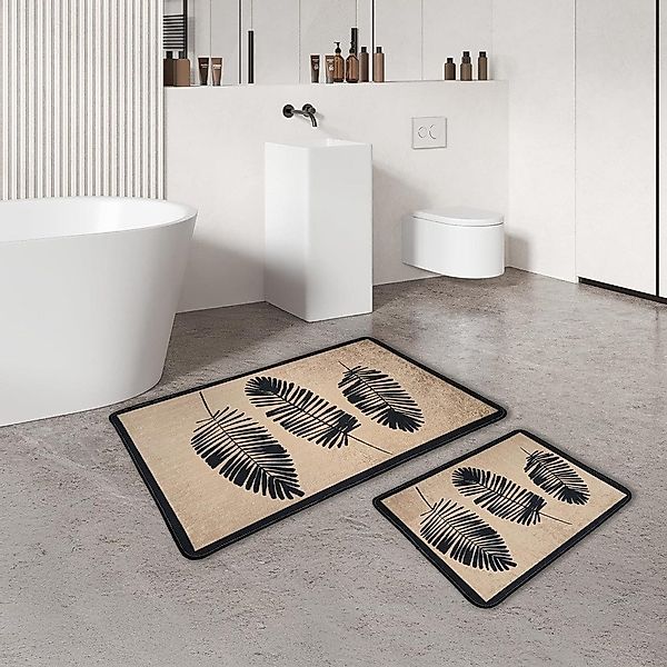 00 Null Null Badematte Miqna 2-tlg. günstig online kaufen