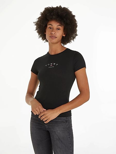 Tommy Jeans T-Shirt "TJW SLIM ESSENTIAL LOGO 2 SS" günstig online kaufen