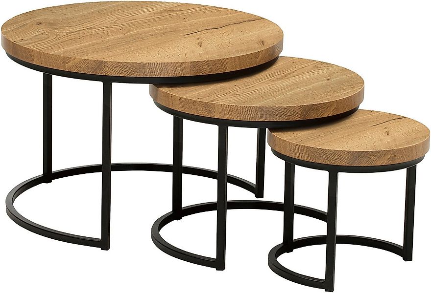 OMG Design Couchtisch Hugo (3-St), im 3er Set, variabel stellbar günstig online kaufen