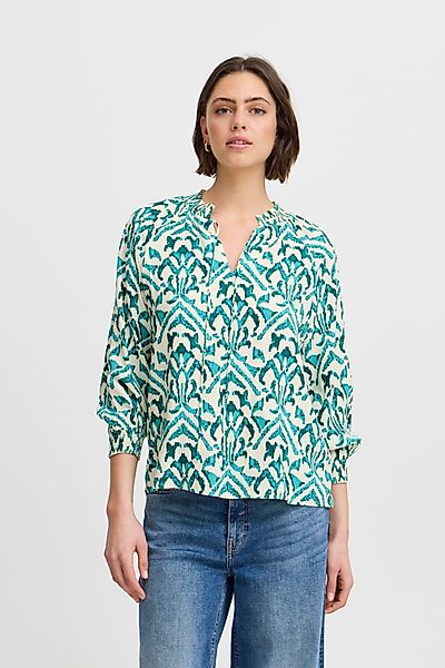 Ichi Kurzarmbluse IXSAMSINA MS Modische Bluse günstig online kaufen