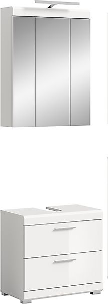 INOSIGN Badmöbel-Set »Siena, 2 teilig, inklusive LED Beleuchtung, bestehend günstig online kaufen