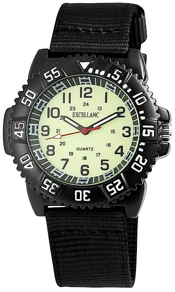 EXCELLANC Quarzuhr EX0224 Excellanc Herrenuhr mit Textilarmband, Herrenuhr günstig online kaufen