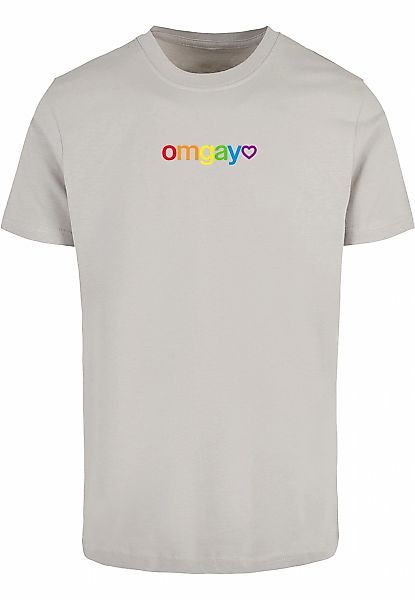 MisterTee T-Shirt "MisterTee OMGay Rainbow Pride Tee", 1 Stk. günstig online kaufen