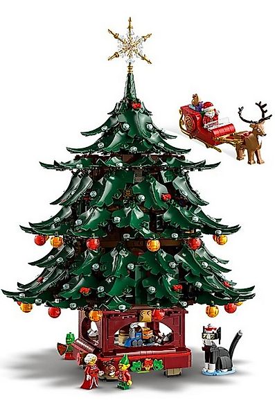 LEGO® LEGO - Icons Familien-Weihnachtsbaum, Set 41843 Spielbausteine, (3171 günstig online kaufen