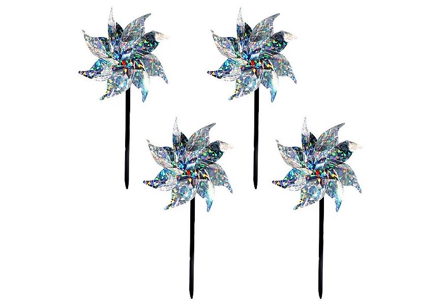 HAC24 Tierabwehr-Attrappe Windrad Vogelabwehr Vogelschreck Taubenabwehr Win günstig online kaufen