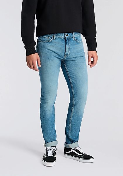 HUGO Blue Slim-fit-Jeans "Ash" mit Stone-washed-Finish günstig online kaufen