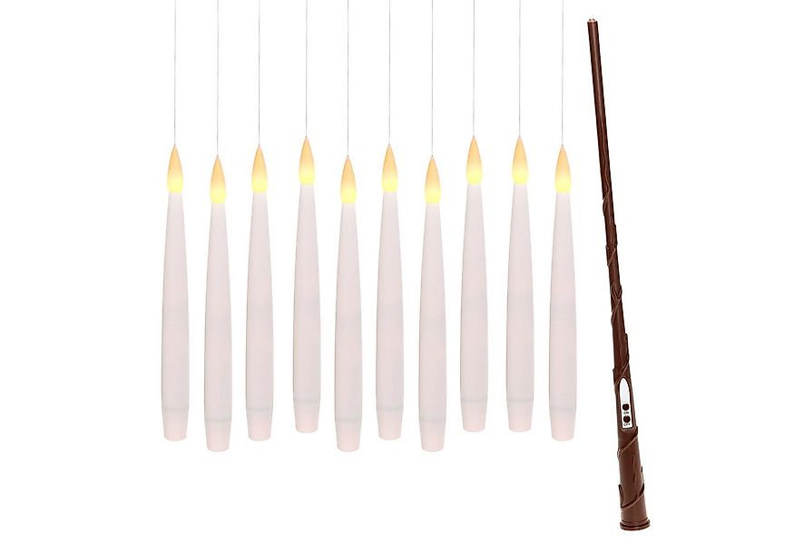my home LED Dekolicht 10 Schwebende LED Tafelkerze mit Zauberstab Noaro, LE günstig online kaufen