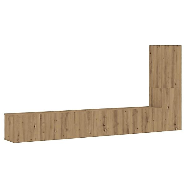 vidaXL TV-Wandschränke 3 Stk Artisan-Eiche Holzwerkstoff 3328984 günstig online kaufen