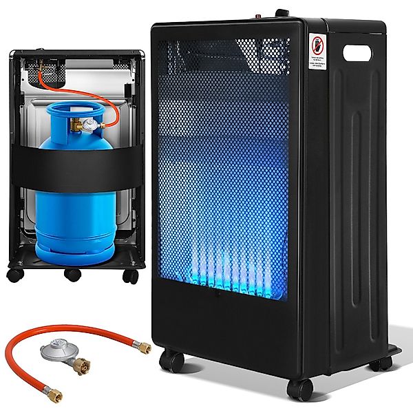 Clanmacy Heizstrahler Gasheizung Gasofen 2 Heizstufen günstig online kaufen