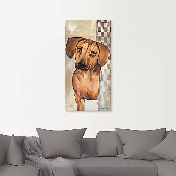 Artland Leinwandbild "Hund", Haustiere, (1 St.) günstig online kaufen