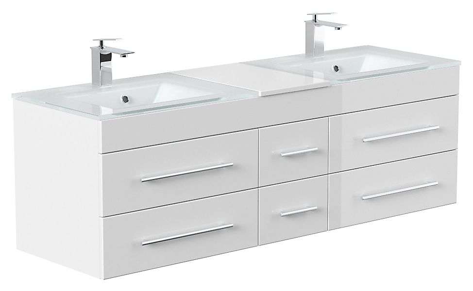 Magnolia Home Doppelwaschtisch Badmöbel Vitro XL günstig online kaufen