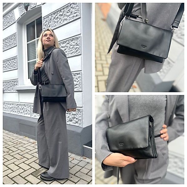 Corno d´Oro Schultertasche Damen Leder Handmade günstig online kaufen