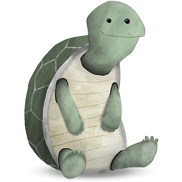 Komar Bild "Cute Animal Turtle", Schildkröten, (1 St.), Wandbild zur Dekora günstig online kaufen