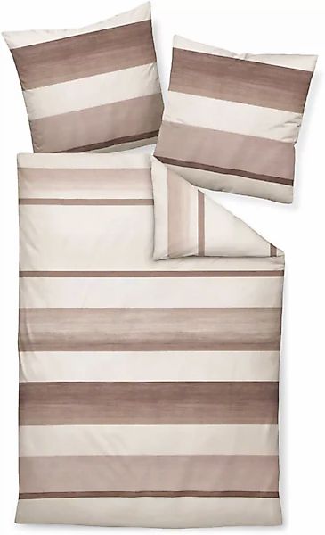 Janine Janine Feinbiber Bettwäsche DAVOS 65158 schiefer Größe:  200x200 cm günstig online kaufen