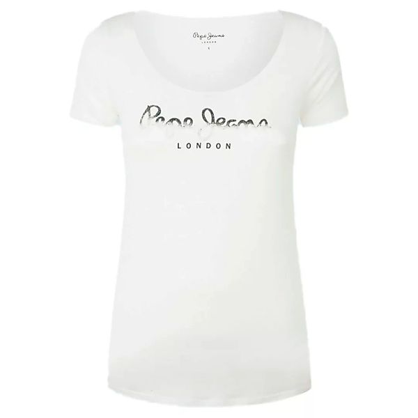 Pepe Jeans Belinda Kurzarm T-shirt XL Off White günstig online kaufen