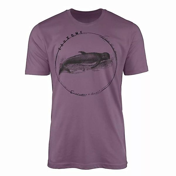 Sinus Art T-Shirt Evolution Herren T-Shirt Schweinswal günstig online kaufen