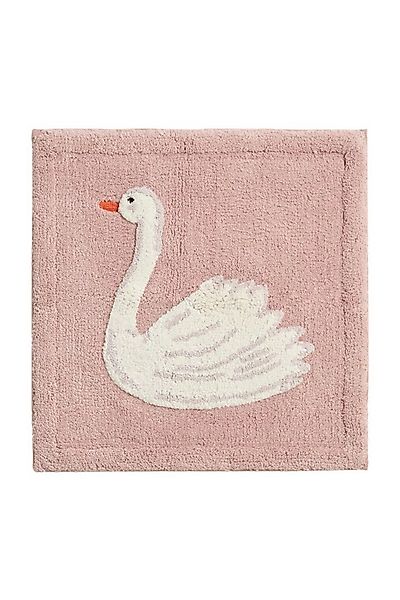 Next Badematte Duschmatte mit Schwanenmuster aus 100 % Baumwolle, Baumwolle günstig online kaufen