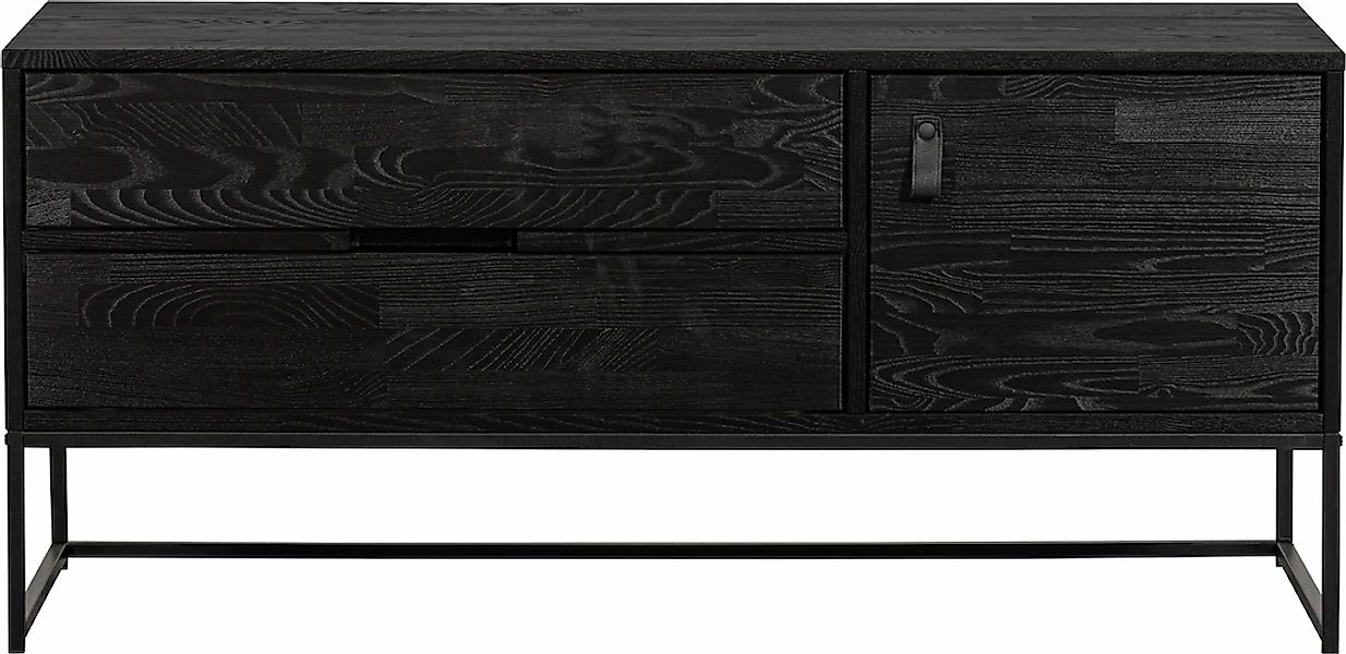 WOOOD Lowboard "Silas TV-Board" Kommode, 2 Schubladen und 1 Tür, viel Staur günstig online kaufen