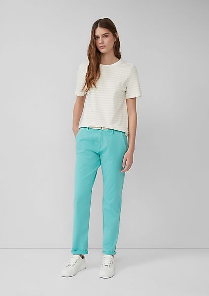 s.Oliver Stoffhose Chino mit geflochtenem Gürtel günstig online kaufen