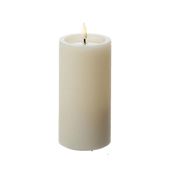 UNIQUE candles LED-Kerze UNIQUE Stumpenkerze Rustik-Optik günstig online kaufen