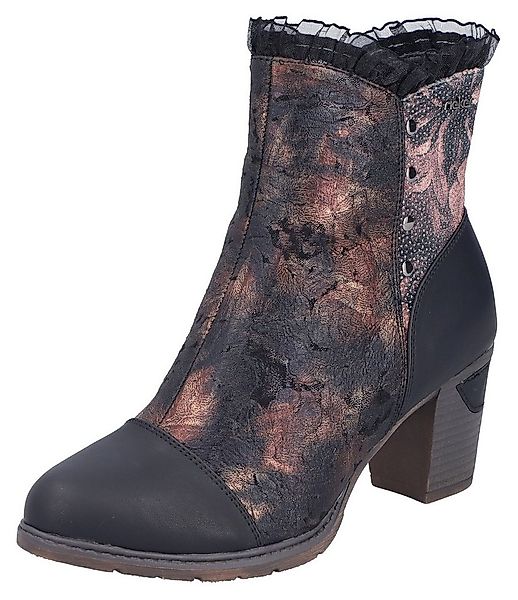 Rieker Stiefelette Trachtenstiefelette, Festtagsstiefelette, Blockabsatz, m günstig online kaufen