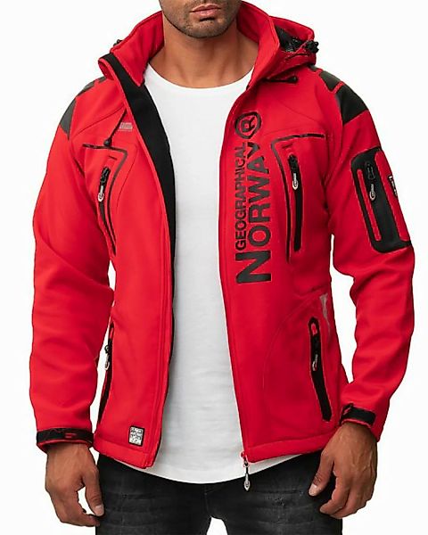 Geographical Norway Softshelljacke Herren Outdoor Jacke batechno red S günstig online kaufen