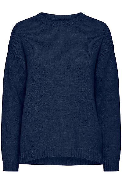Pulz Jeans Strickpullover PZIRIS - 50206433 Feinstrick-Pullover mit Rundhal günstig online kaufen