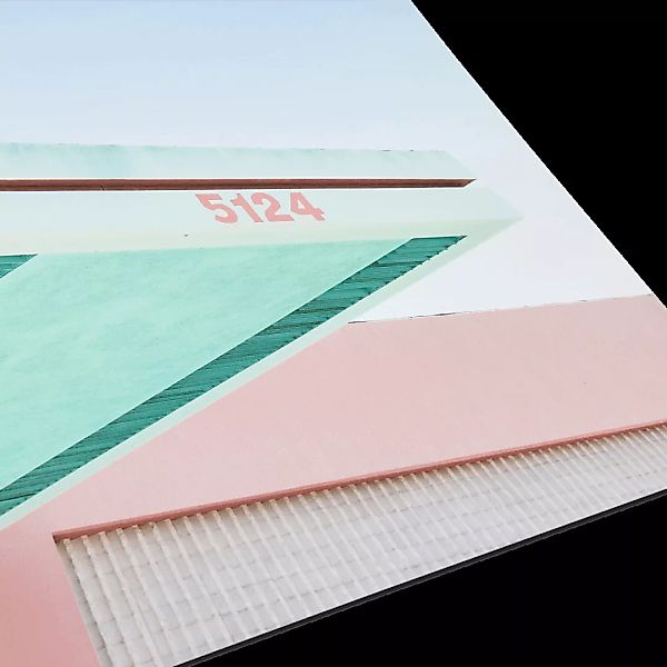 Paper Collective Los Angeles is Pink Kunstdruck von Mikal Strom (50 x 70 cm günstig online kaufen