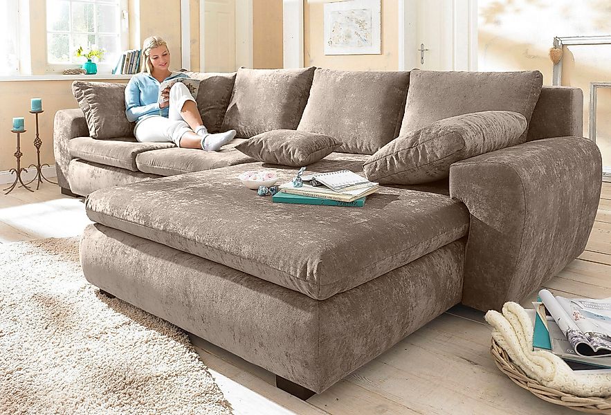 Home affaire Ecksofa Cara Mia L-Form, günstig online kaufen