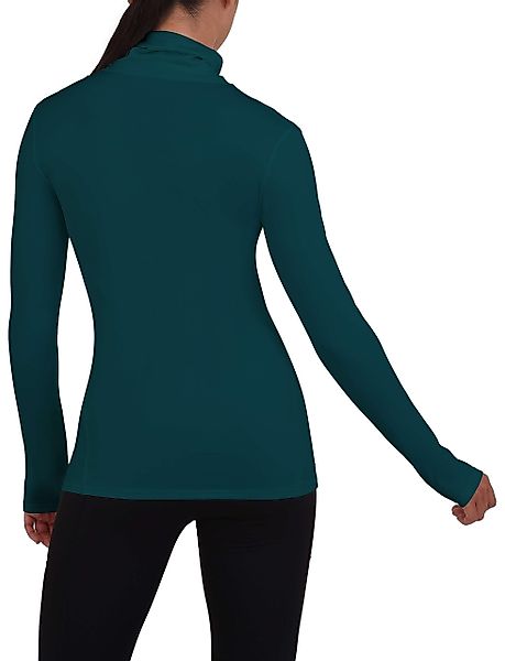 TCA Trainingsshirt TCA Damen Winter Laufshirt Langarm mit Reißverschluss - günstig online kaufen