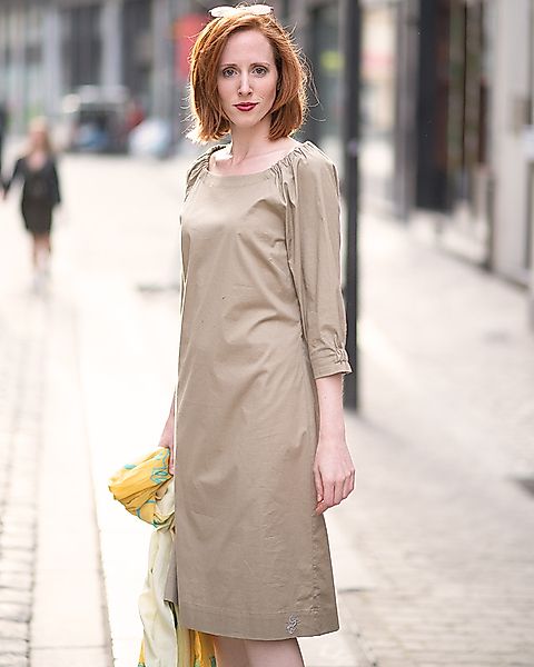 Urban Dress - Sommer Baumwoll Kleid Gewebe günstig online kaufen