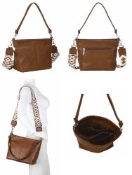 ITALYSHOP24 Schultertasche DAMEN TASCHE SHOPPER Hobo günstig online kaufen