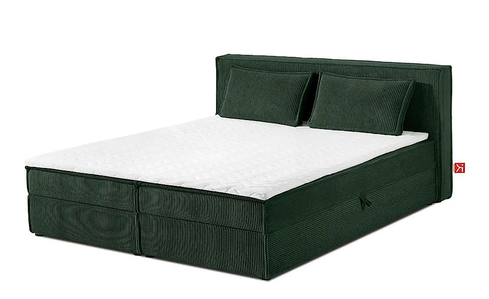 KONSIMO Boxbett   ¦ grün ¦ Maße (cm): B: 185 H: 95 Betten > Polsterbetten - günstig online kaufen