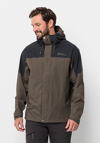 Jack Wolfskin Trekkingjacke "KAMMWEG 2L JKT M" mitKapuze günstig online kaufen
