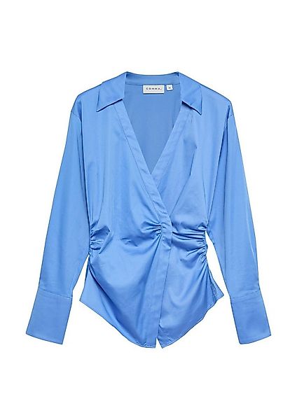 comma Hemdbluse Bluse BLUE günstig online kaufen