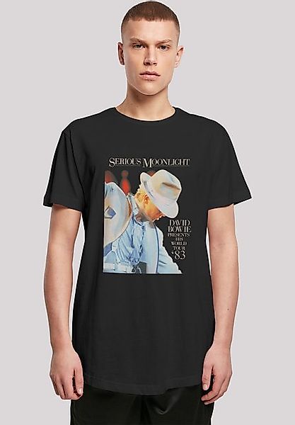 F4NT4STIC T-Shirt David Bowie Serious Moonlight Print günstig online kaufen