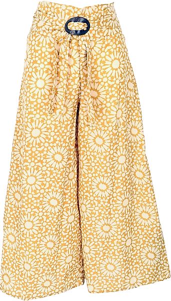 Guru-Shop Relaxhose Luftige Sommerhose mit Kokosschnalle, günstig online kaufen