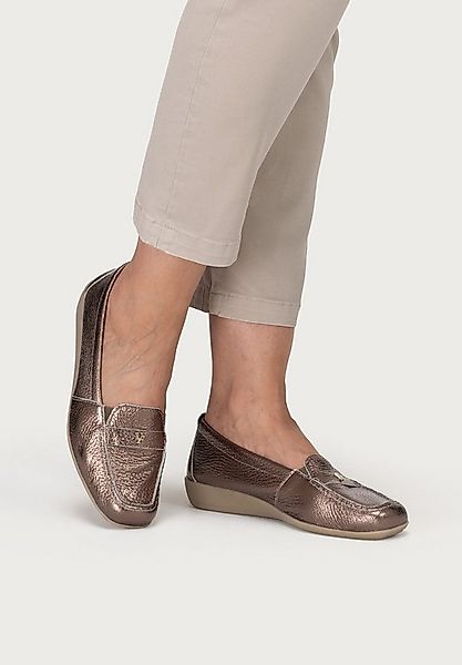 vitaform Damenschuhe Mokassin Hirschleder Mokassin günstig online kaufen