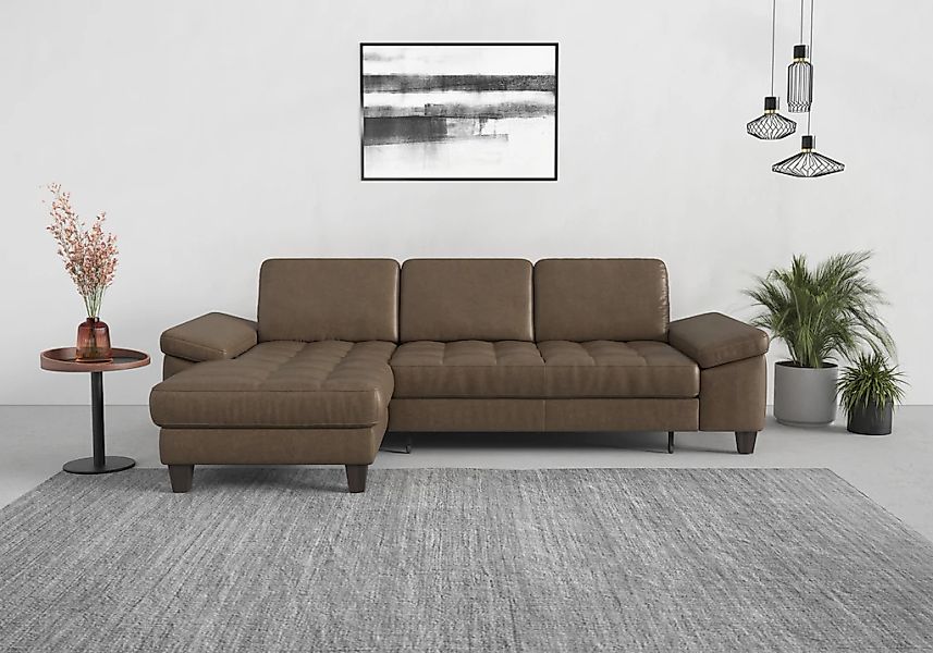 sit&more Ecksofa "Westham L-Form" Recamiere, mit oder ohne Bettfunktion, Be günstig online kaufen