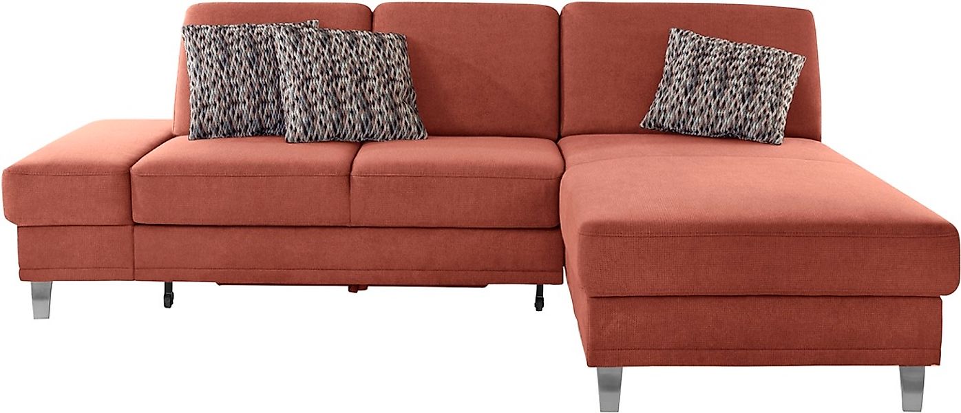 sit&more Ecksofa »Clio L-Form«, wahlweise mit Bettfunktion oder Vorziehsitz günstig online kaufen