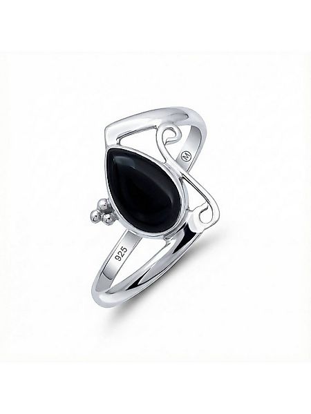 mantraroma Silberring UHA aus 925 Silber mit Onyx (Ring mit Schmuckbeutel), günstig online kaufen