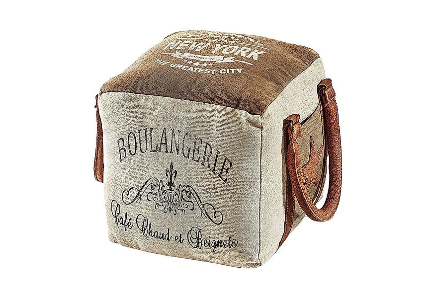 Kobolo Türstopper Türpuffer Boulangerie aus Canvas mit Applikationen (1 Stü günstig online kaufen