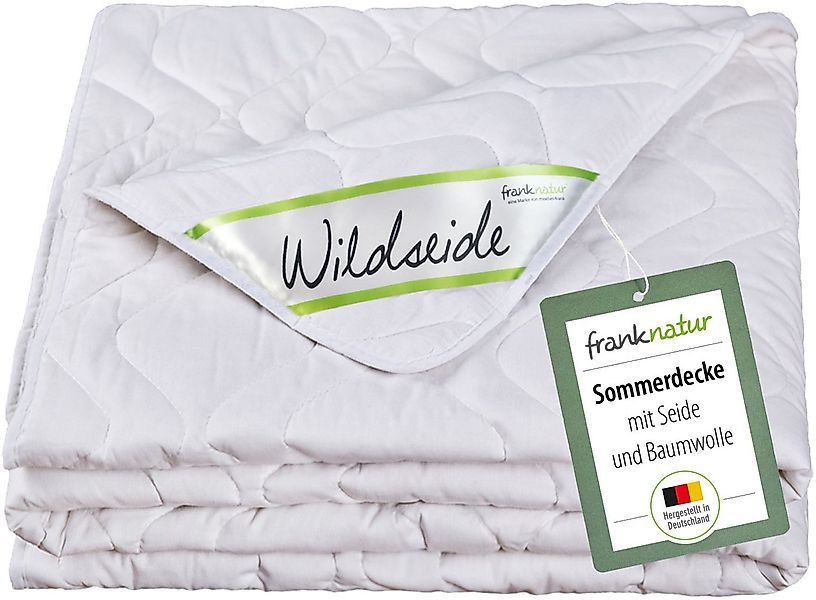 franknatur Kinderbettdecke Gabrina, Füllung: 60% Wildseide, 40% Baumwolle, günstig online kaufen
