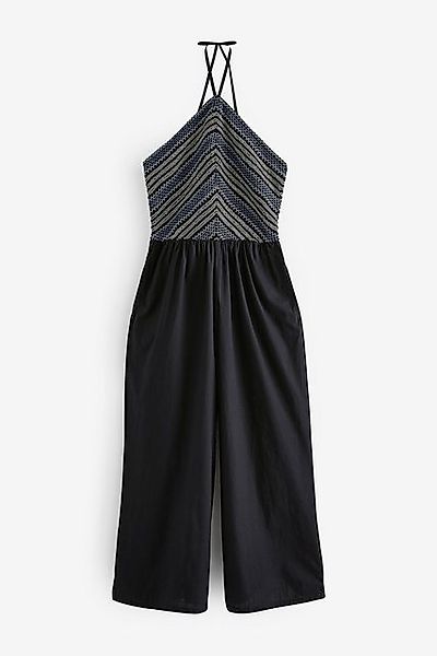Next Jumpsuit Gesmokter Neckholder-Jumpsuit (1-tlg) günstig online kaufen