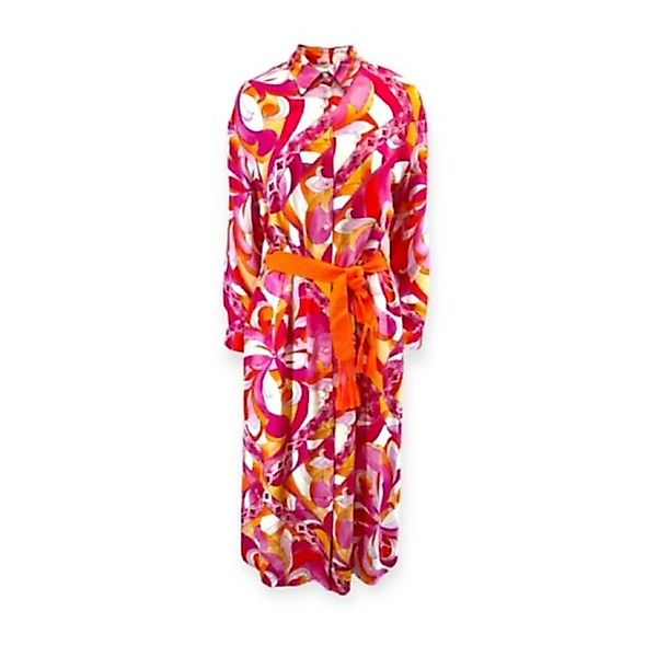 Emily Van Den Bergh Hemdblusenkleid Hemdblusenkleid mit Bindegürtel 8245-15 günstig online kaufen