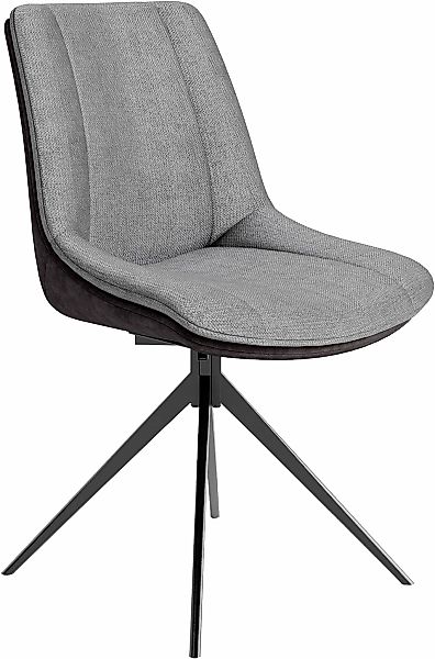 byLIVING Esszimmerstuhl »Phoenix 2er-Set«, (Set), 2 St., Boucle-Microfaser, günstig online kaufen